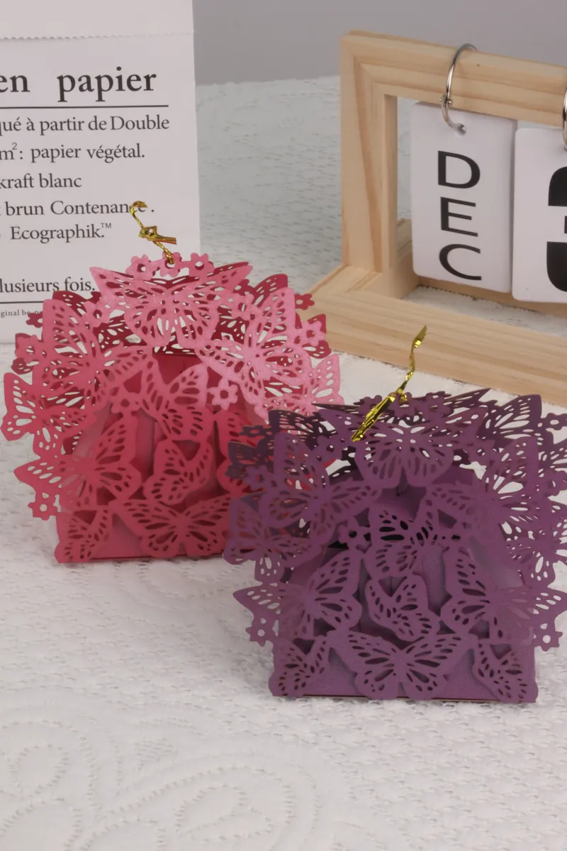 Scatoline regalo in carta traforata