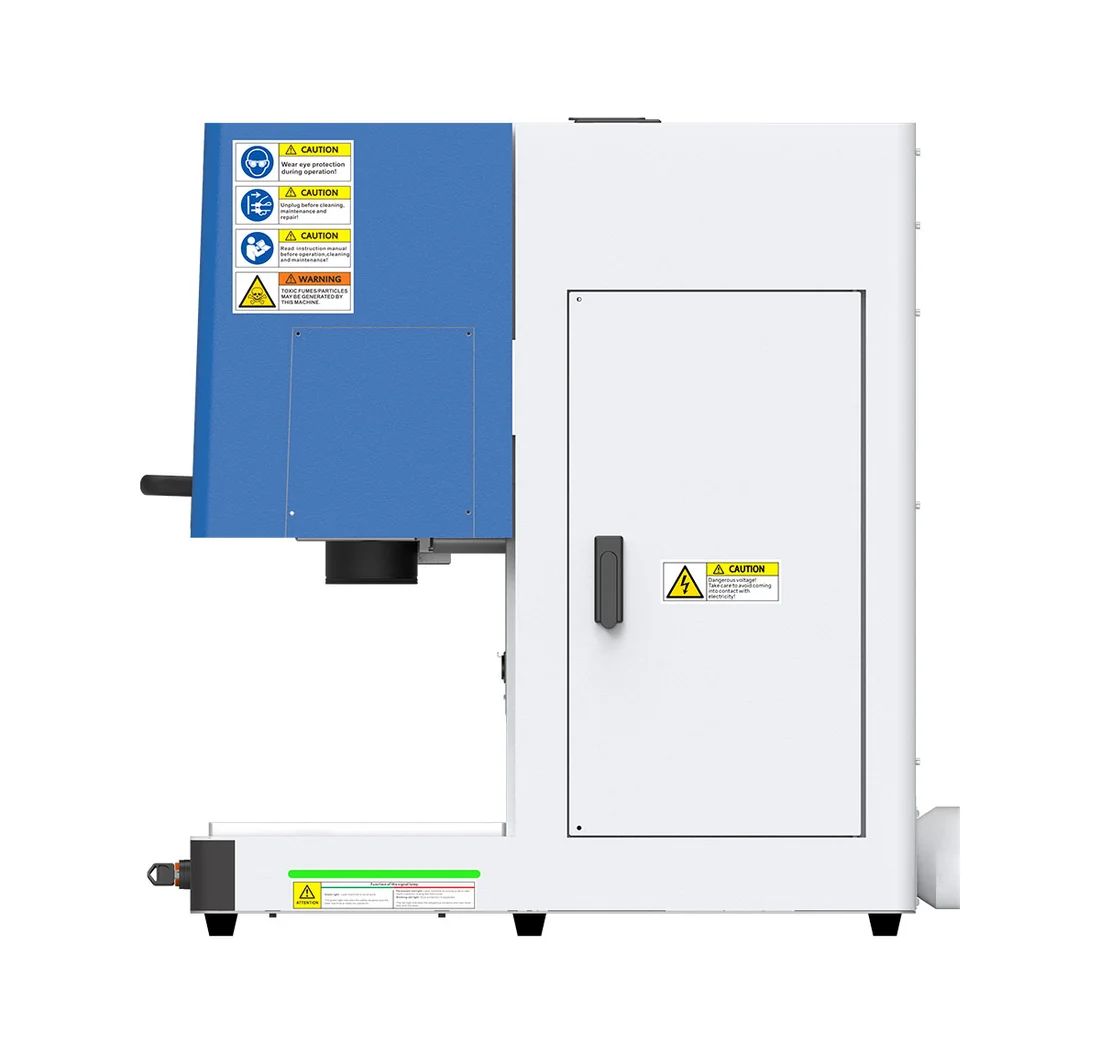 MARCATORE LASER FIBRA THUNDER AURORA MOPA — lato destro