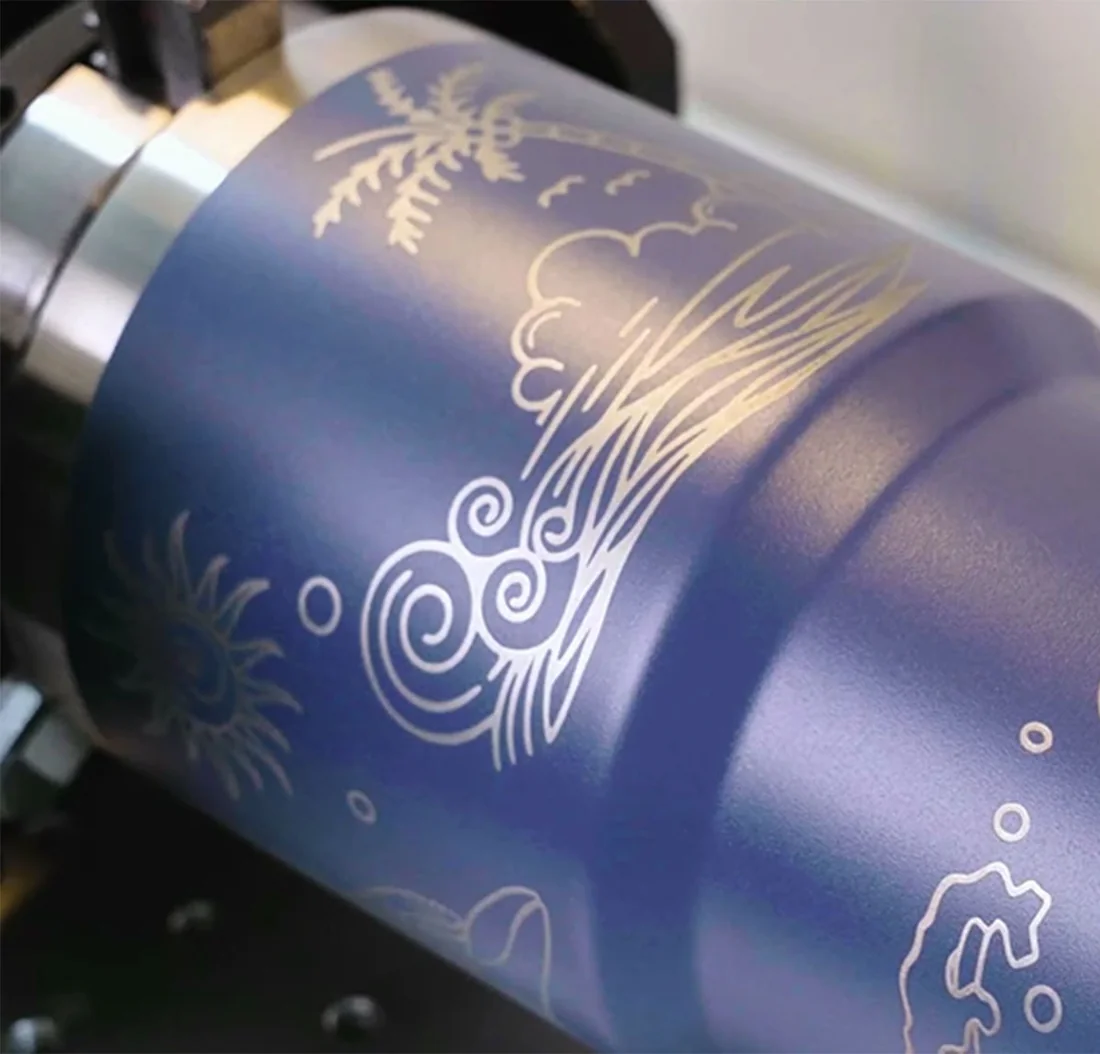 MARCATORE LASER UV THUNDER AURORA UV — rotary