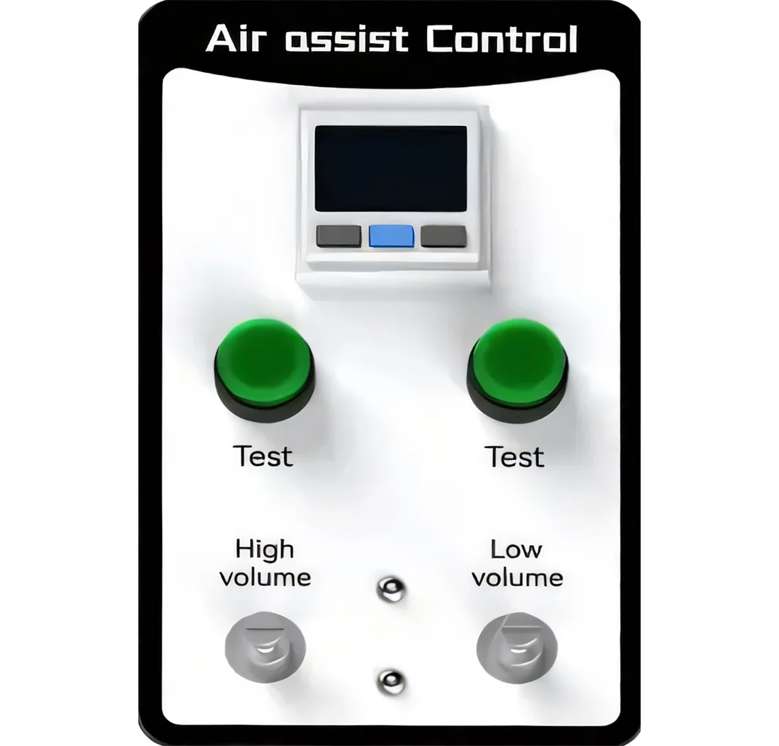 LASER CO₂ THUNDER BOLT PRO 36 — controllo aria 2