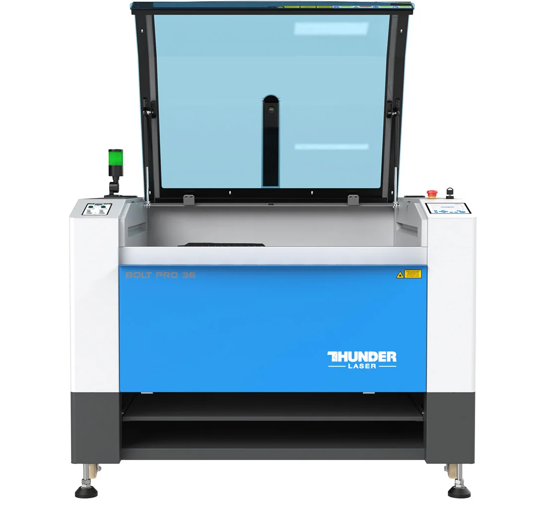 LASER CO₂ THUNDER BOLT PRO 36 — fronte aperta