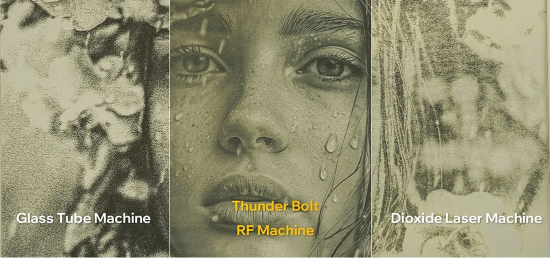 LASER CO₂ THUNDER BOLT — confronto sorgenti