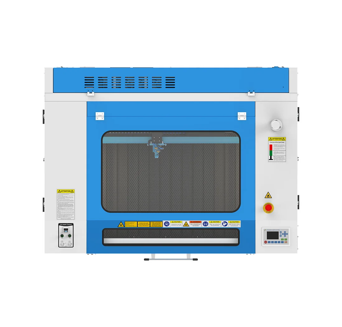 LASER CO₂ THUNDER NOVA PLUS — modello 35, vista dall'alto