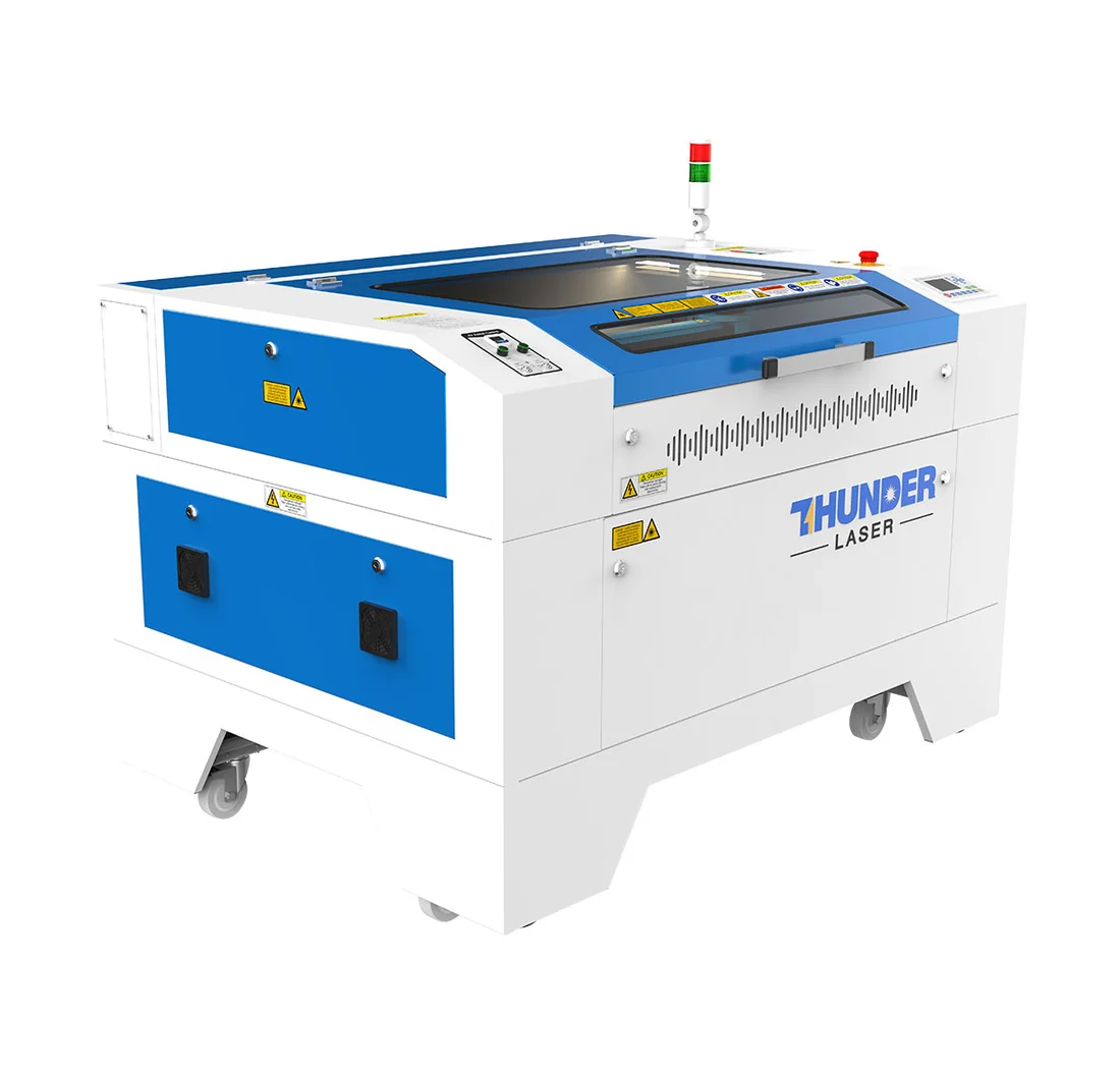 LASER CO₂ THUNDER NOVA PLUS — modello 35, fronte sinistra