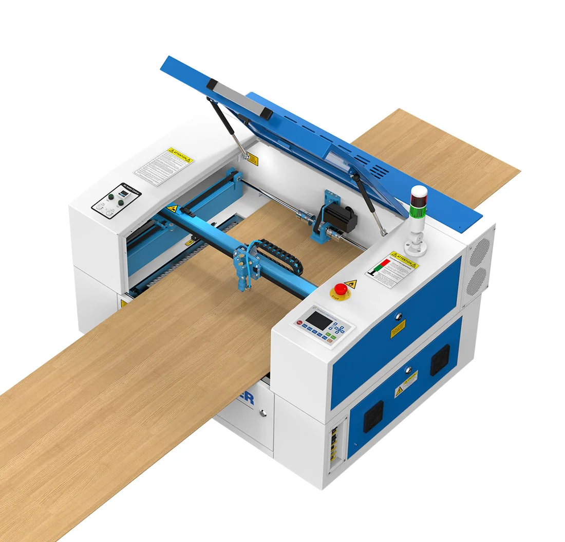 LASER CO₂ THUNDER NOVA PLUS — apertura frontale