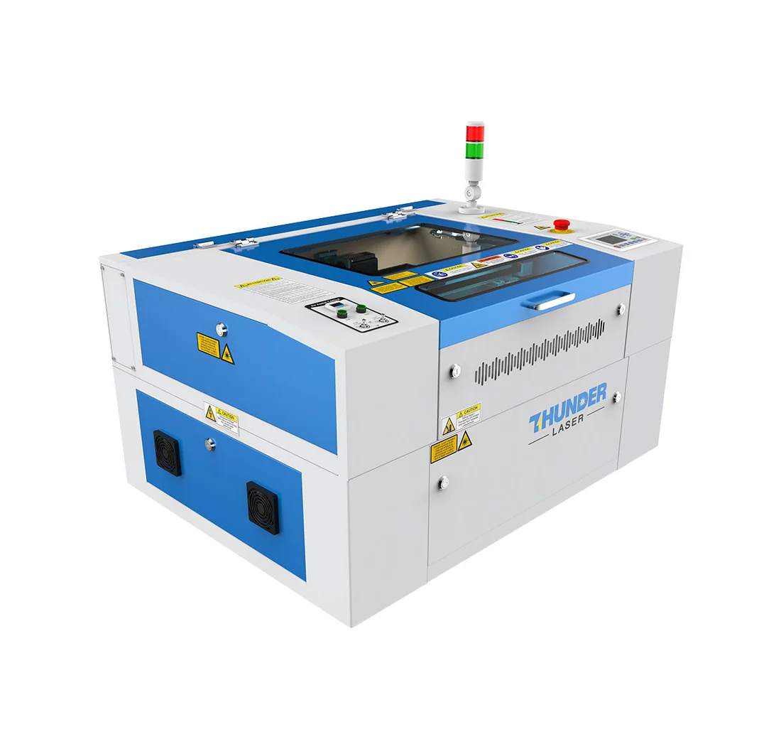 LASER CO₂ THUNDER NOVA — modello 24, fronte sinistra