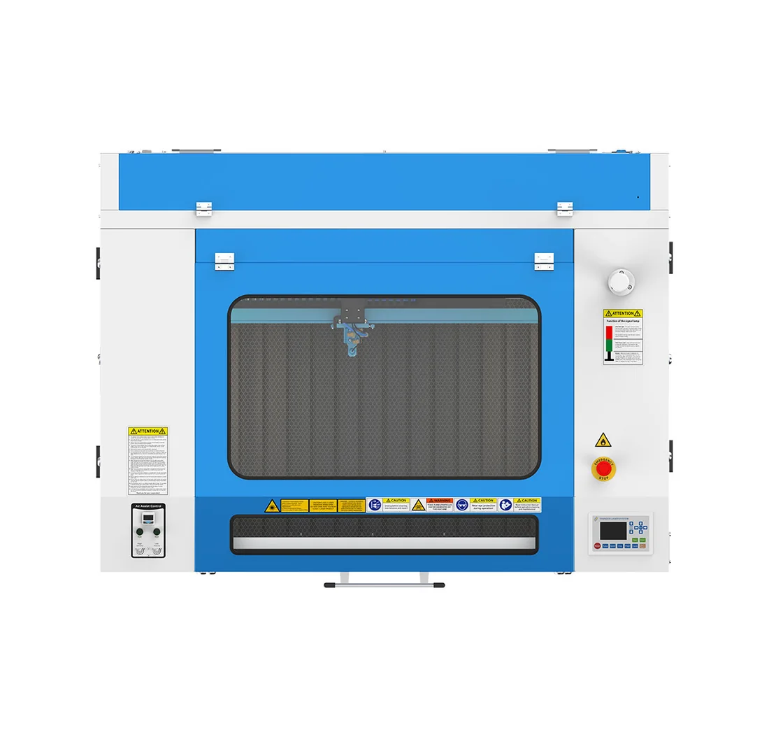 LASER CO₂ THUNDER NOVA — modello 35, vista dall'alto