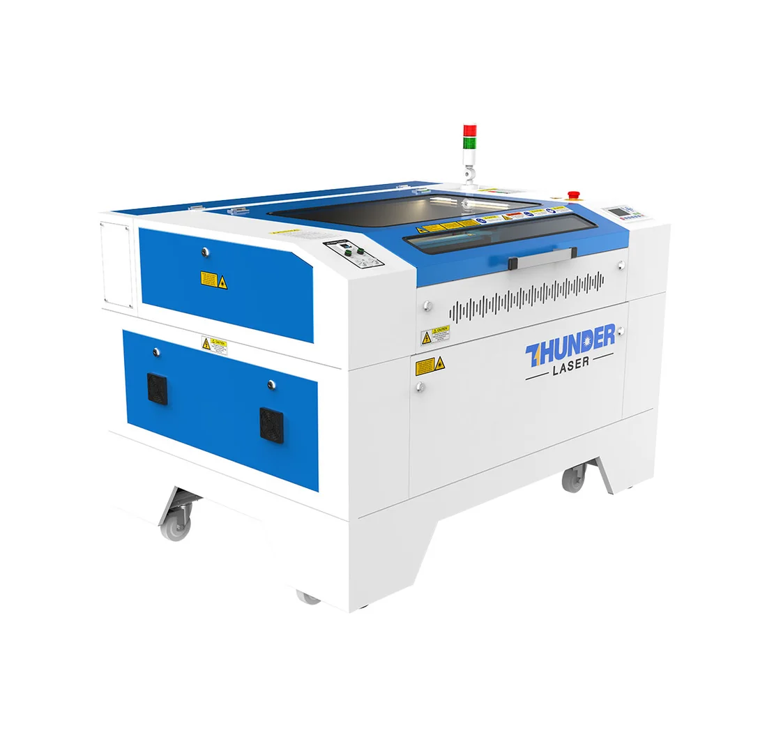LASER CO₂ THUNDER NOVA — modello 35, fronte sinistra