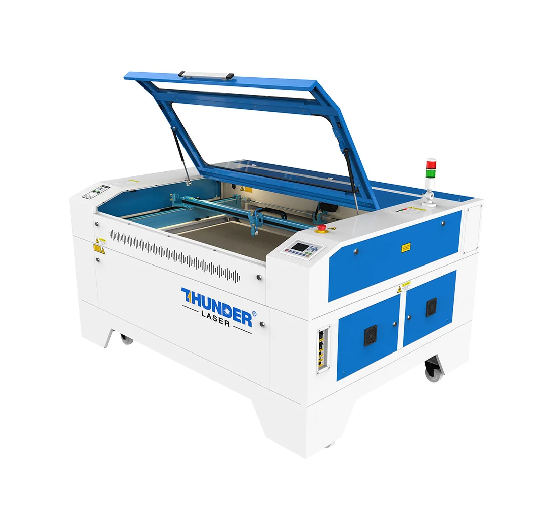 LASER CO₂ THUNDER NOVA — modello 51, fronte destra aperta