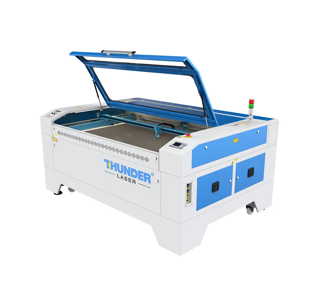 LASER CO₂ THUNDER NOVA — modello 63, fronte destra aperta