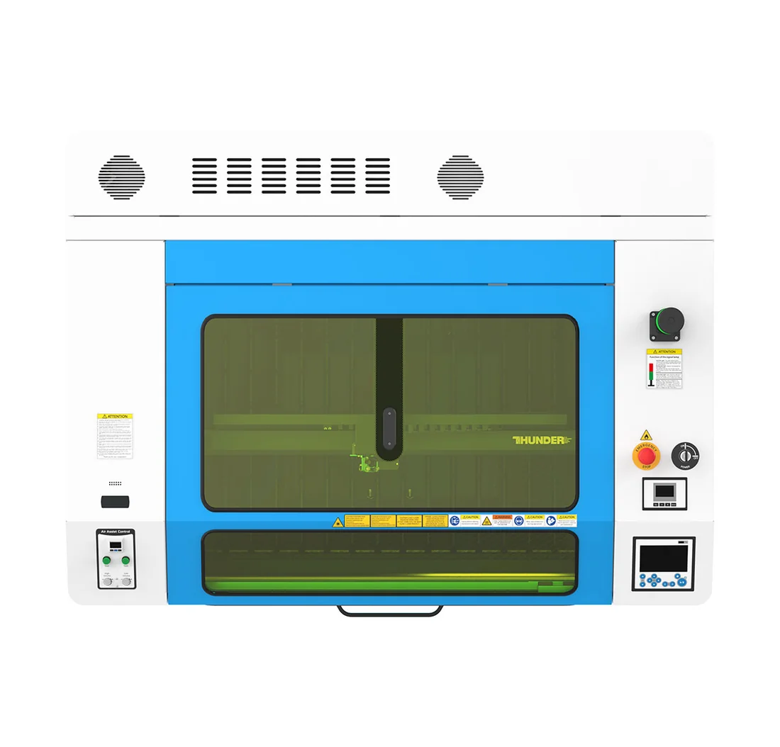 LASER DOPPIA SORGENTE THUNDER TITAN PRO — modello 35, vista dall'alto