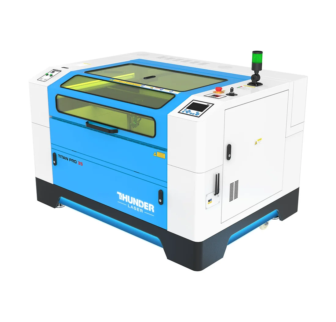 LASER DOPPIA SORGENTE THUNDER TITAN PRO — modello 35, fronte destra