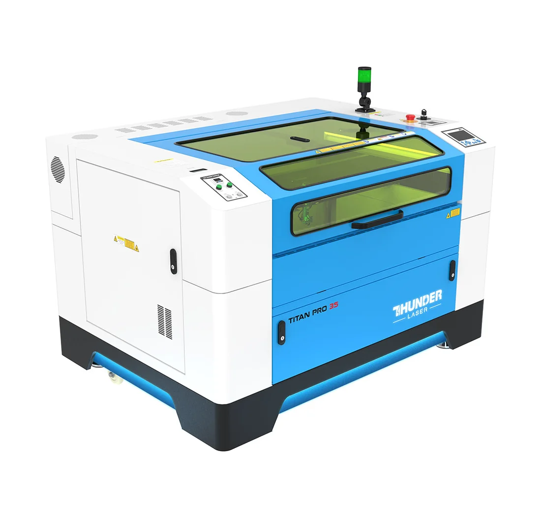 LASER DOPPIA SORGENTE THUNDER TITAN PRO — modello 35, fronte sinistra