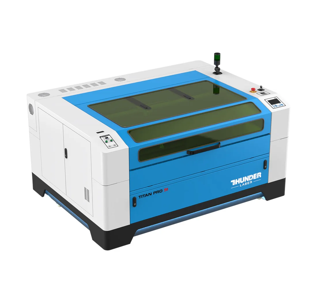 LASER DOPPIA SORGENTE THUNDER TITAN PRO — modello 51, fronte sinistra