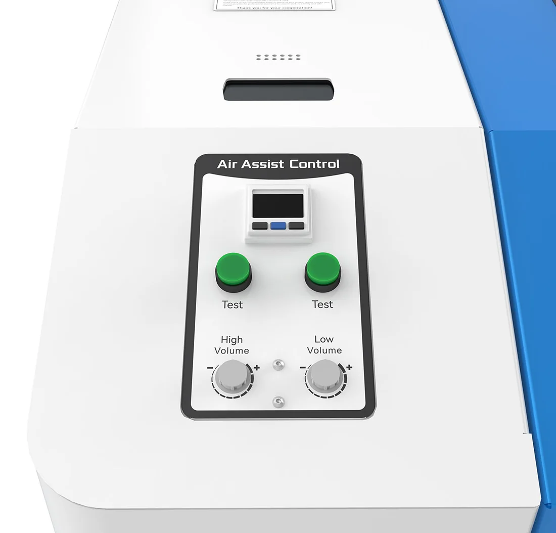 LASER DOPPIA SORGENTE THUNDER TITAN PRO — controllo aria